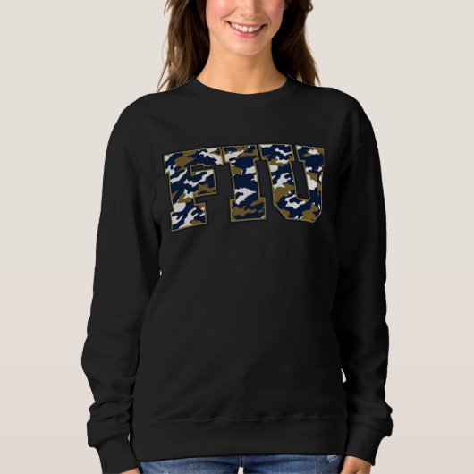 Sweatshirt Florida International FIU Panthers Camo (Devant)