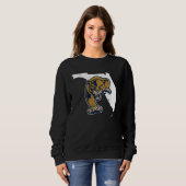 Sweatshirt Florida International FIU Panthers State Shape (Devant entier)