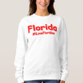 Sweatshirt "Florida" Joli Design. Acheter maintenant (Devant)
