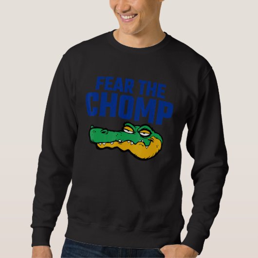 Sweatshirt Floride Craindre Le Gator Du Chomp (Devant)