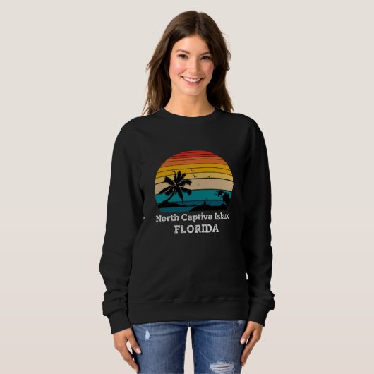 Sweatshirt FLORIDE DE L'ILE DE Captiva Nord (Devant entier)