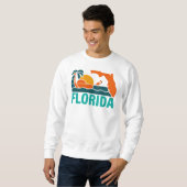 Sweatshirt Floride, États-Unis d'Amérique (Devant entier)