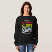 Sweatshirt Floride Miami South Beach Floride Sumer Miami Beac (Devant entier)