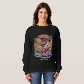 Sweatshirt Floride Vacances Cute Cool Été Alligator Funny (Devant entier)
