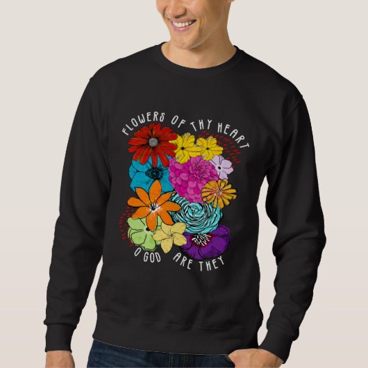 Sweatshirt Flowers of Thy Heart Godspell Musical Theatre (Devant)