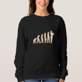 Sweatshirt Flûte d'évolution de la flute (Devant)