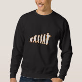 Sweatshirt Flûte d'évolution de la flute (Devant)