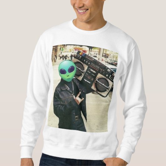 Sweatshirt Flux Alien (Devant)