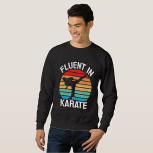 Sweatshirt Flux dans Karate Funny Karate