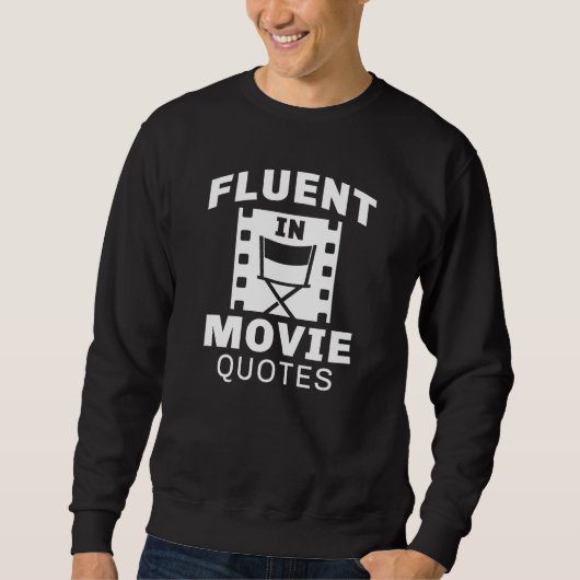 Sweatshirt Flux Dans Les Citations De Film (Devant)