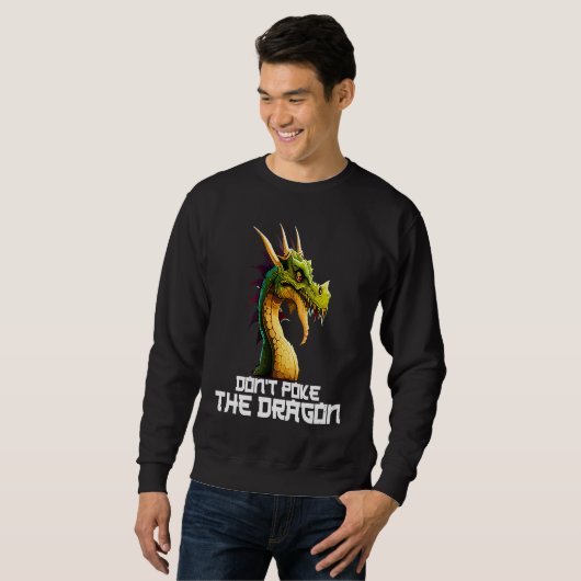 Sweatshirt Flying Dragon Mythical Creature Japanese Legendary (Devant entier)