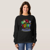 Sweatshirt Flying Into Preschool Ladybug Back To School First (Devant entier)