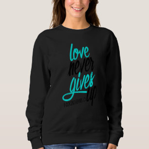 Sweatshirt Foi Amour Dieu Seigneur Espère Jésus Religion Chri