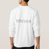 Sweatshirt FOI Graphic Blanc (Dos)