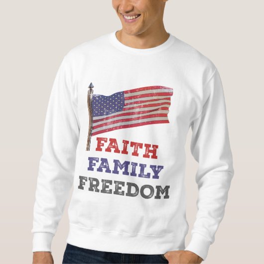Sweatshirt Foi Liberté familiale (Devant)