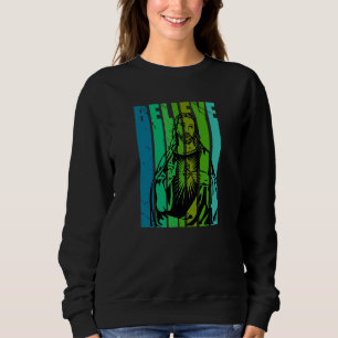 Sweatshirt Foi religieuse cool Jésus Église chrétienne Religi