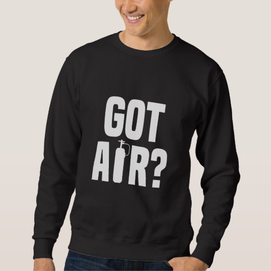 Sweatshirt Foie de réservoir d'oxygène (Devant)