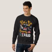 Sweatshirt Foire du Comté Allons à la Foire du Comté (Devant entier)