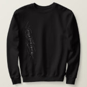 Sweatshirt Folklore Céleste Gothique Vide Graphique (Design devant)