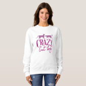 Sweatshirt Folle des chats (Devant entier)