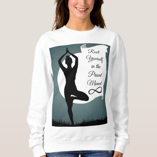 Sweatshirt Fondée sur le moment (Devant)