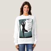Sweatshirt Fondée sur le moment (Devant entier)
