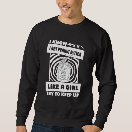 Sweatshirt Food  Peanuts Peanut Butter (Devant)