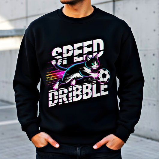 Sweatshirt Foot de chat rétro - Cadeau d'anniversaire pour le