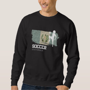 Sweatshirt Football Guatemala Drapeau Football Femme Football