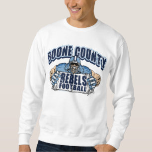 Sweatshirt Football Rebels du comté de Boone