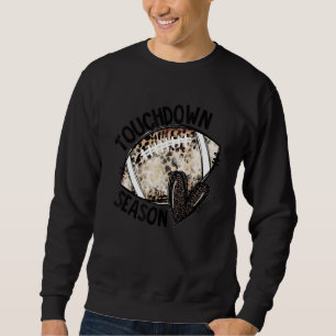 Sweatshirt Football Saison de touchdown Football Jour de matc