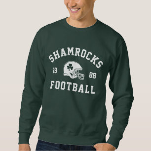 Sweatshirt Football Shamrocks