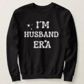 Sweatshirt for a newlywed boyfriend or husband (Design devant)