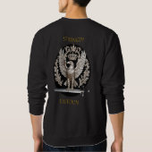 Sweatshirt Force et liberté de l'aigle (Dos)