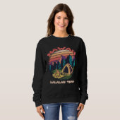 Sweatshirt Forest Hawaii Kalalau Trail Camping Nature Hiking (Devant entier)