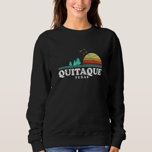 Sweatshirt Forest Texas Woods Campi (Devant)