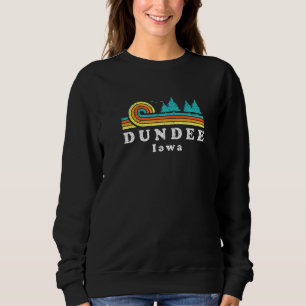 Sweatshirt Forêt à feuillage persistant Sunset Dundee Forêt I