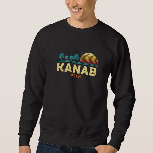 Sweatshirt Forêt de Kanab coucher de soleil à feuillage persi (Devant)