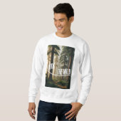 Sweatshirt forêt de pins dense (Devant entier)