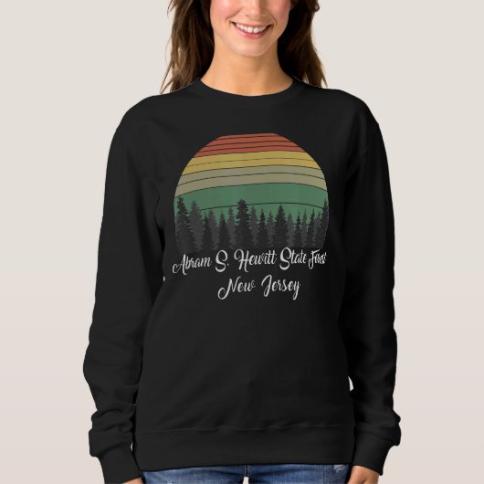 Sweatshirt Forêt d'État d'Abram S Hewitt 1 (Devant)