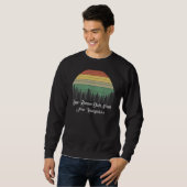 Sweatshirt Forêt d'état de Rock Rimmon 1 (Devant entier)