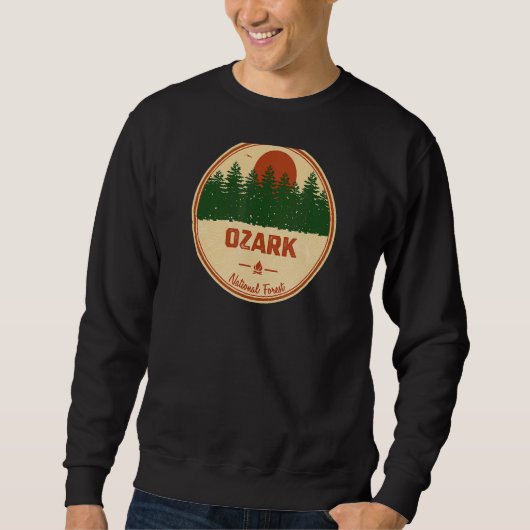 Sweatshirt Forêt nationale d'Ozark (Devant)