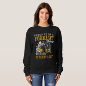 Sweatshirt Forklift Opérateur (Devant entier)