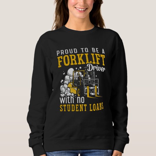 Sweatshirt Forklift Opérateur (Devant)