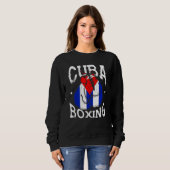 Sweatshirt Formation des entraîneurs de boxe cubains (Devant entier)