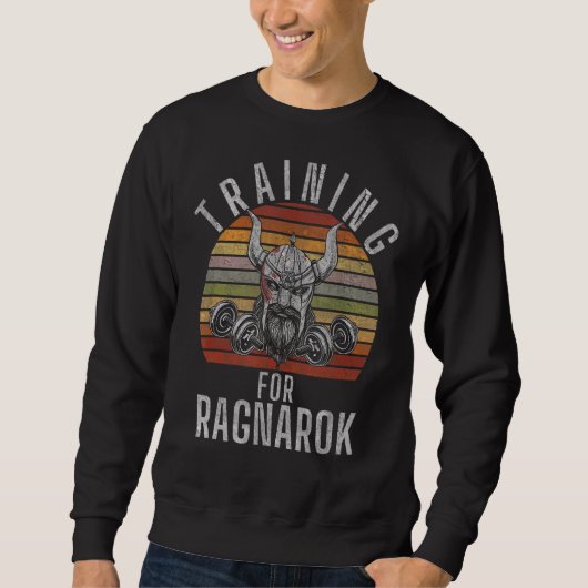 Sweatshirt Formation Pour Ragnarok Viking Gym Workbuilding Bo (Devant)