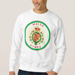 Sweatshirt Forme du cercle d'insigne royal du Pays de Galles