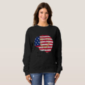 Sweatshirt Formule Math Dans Mon Mindfx1x1 Restez Positif (Devant entier)