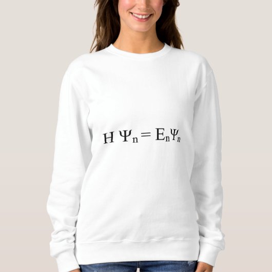 Sweatshirt Formule Math Mathématique Physique (Devant)