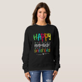 Sweatshirt Formule Mathématique 100 Jours D'école Enseignant (Devant entier)